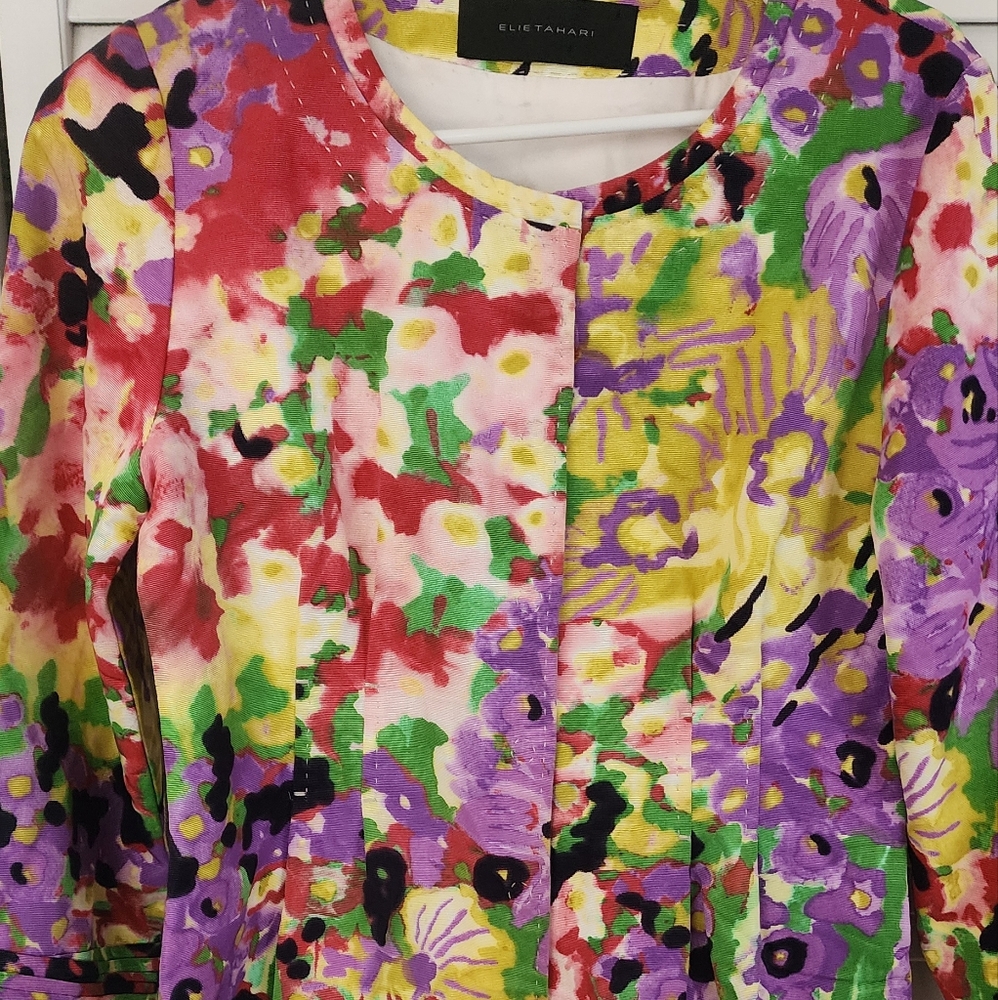 SOLD Elie Tahari 3/4 Sleeve Jacket
